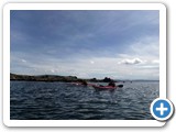 03. Arriving at Carnas nan Gall on Soay, with Peter calling the cuckoos!