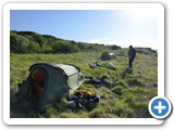 Campsite on Little Cumbrae